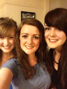first and second year flat mates!